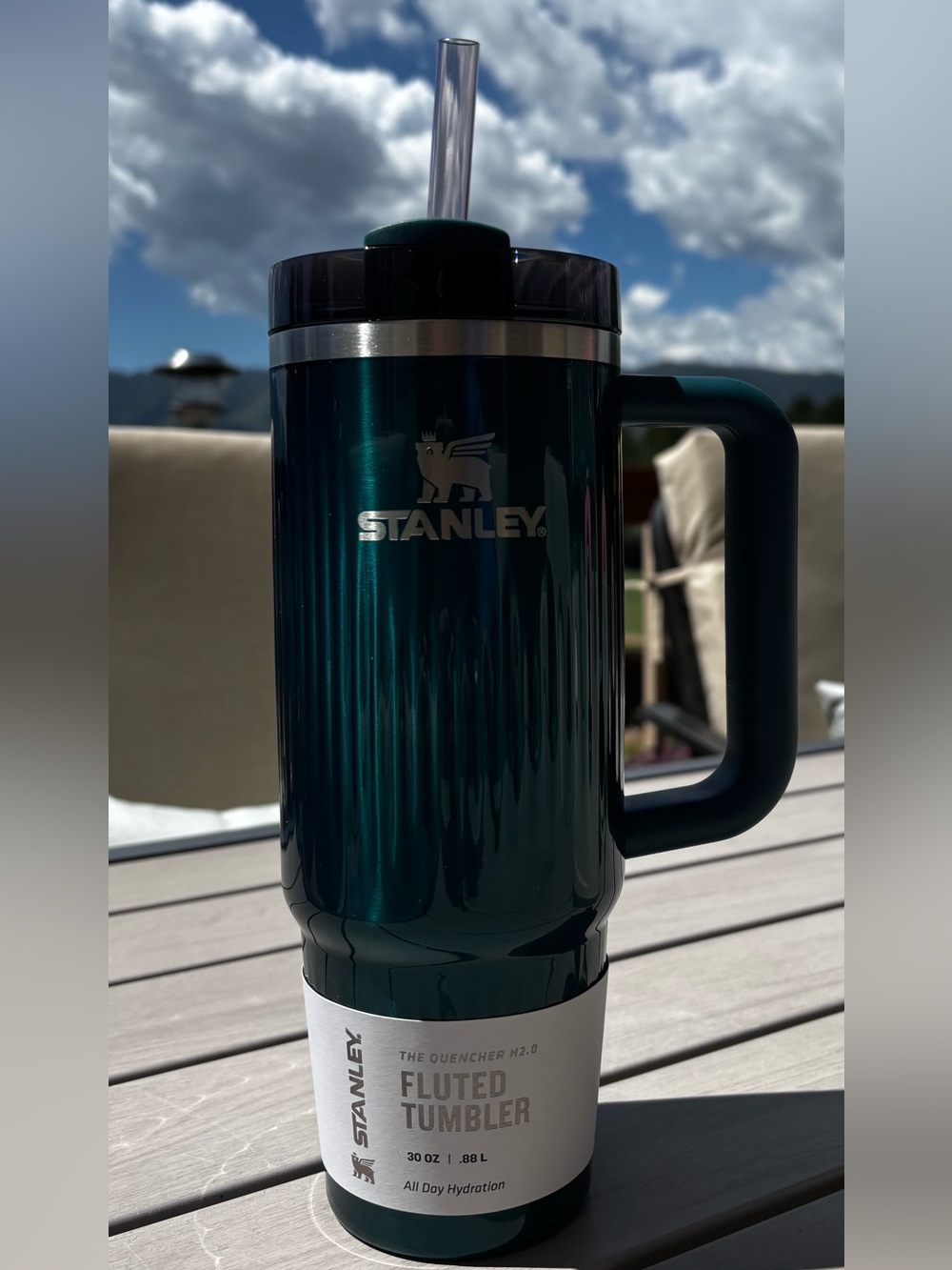 Stanley Fluted Marina Shine Tumbler 30oz -